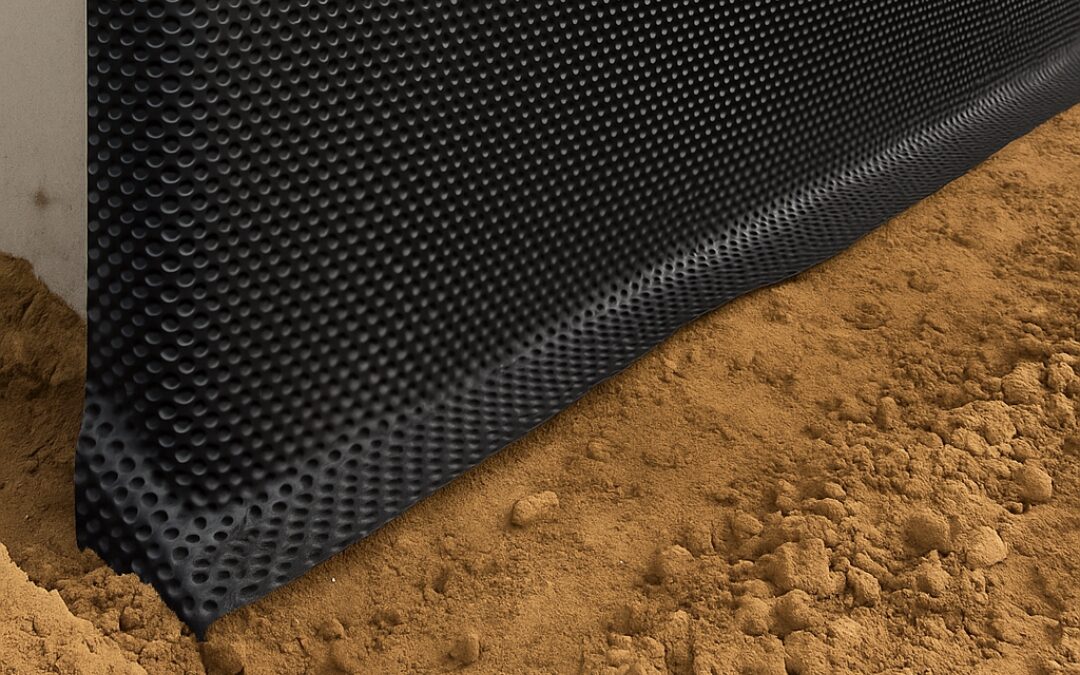 Una membrana impermeabilizante.