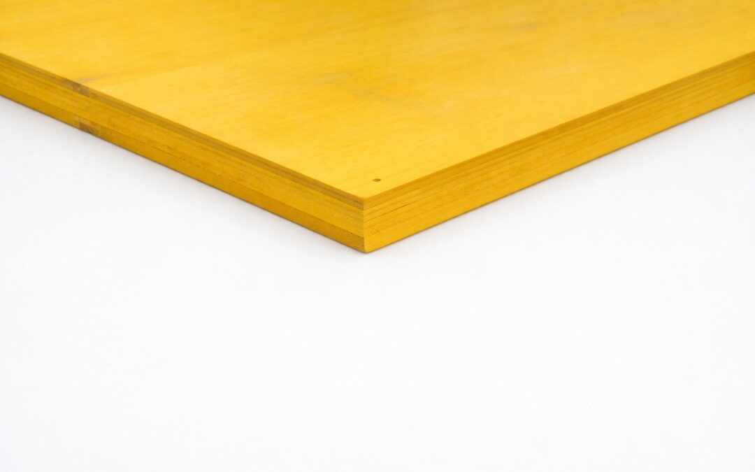 Imagen del tablero tricapa para encofrados.