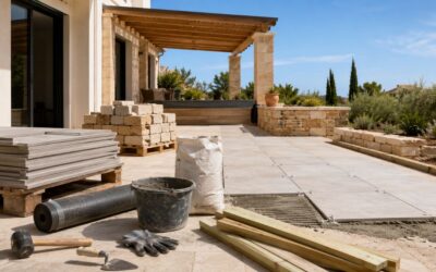Materiales de construcción clave para trabajos exteriores durante el verano